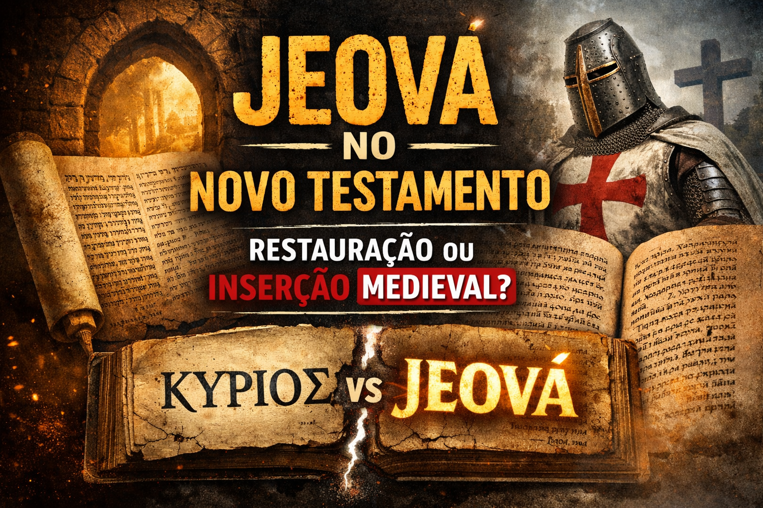 📜JEOVÁ: UM NOME MEDIEVAL INSERIDO NO NOVO TESTAMENTO?