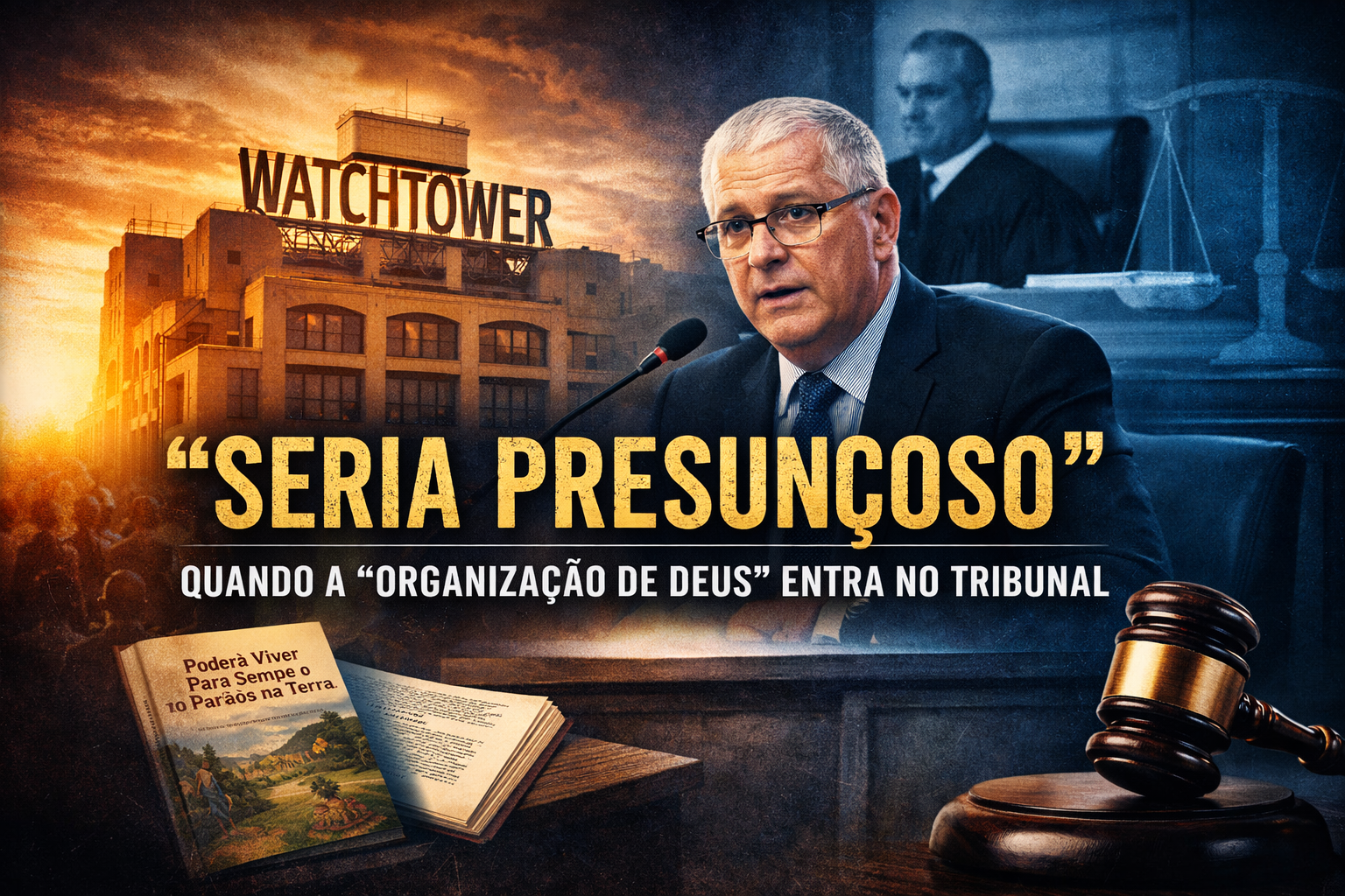 🎭 “Seria Presunçoso”: Quando a Organização de Deus Entra no Tribunal