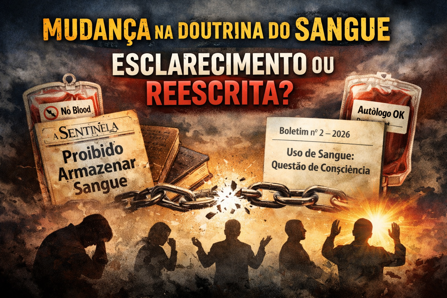 🩸 Mudança na doutrina do sangue em 2026: “esclarecimento” ou reescrita?